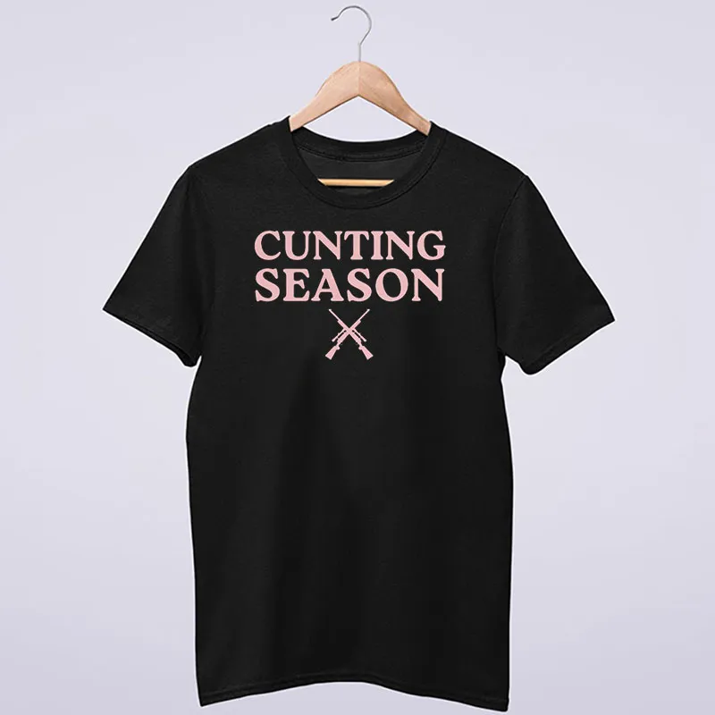 Funny The Gun Cunting Season Shirt