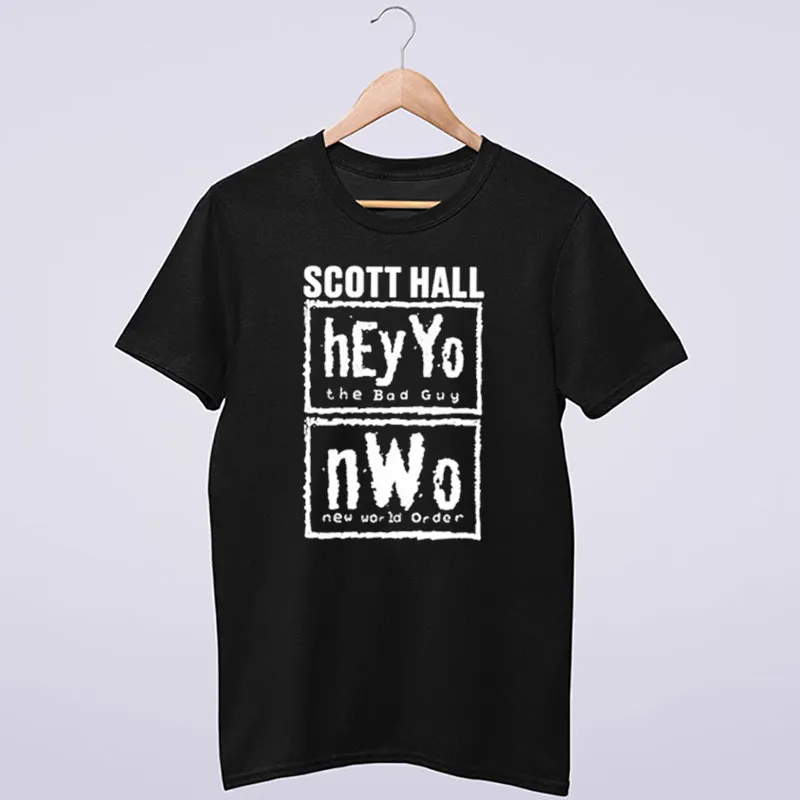 Hey Yo Scott Hall Professional Wrestler Shirt