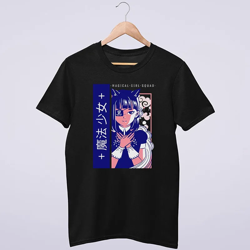 Japanese Manga Magical Girl Squad Anime T Shirt