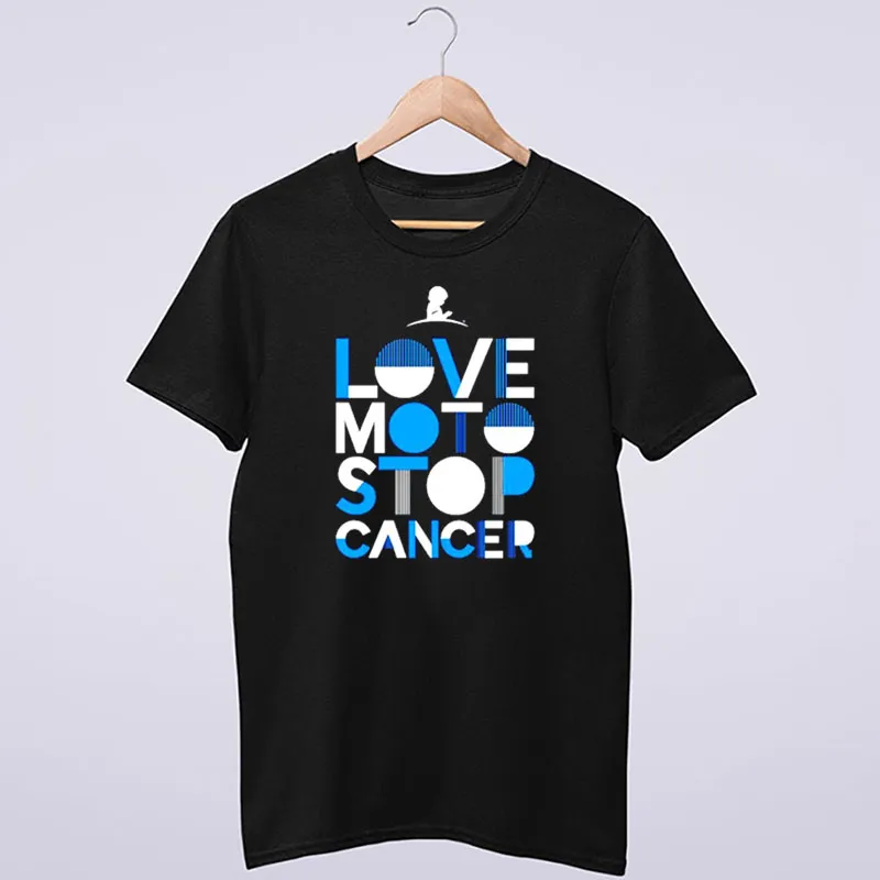 Love Moto Stop Cancer St Jude Supercross Shirt