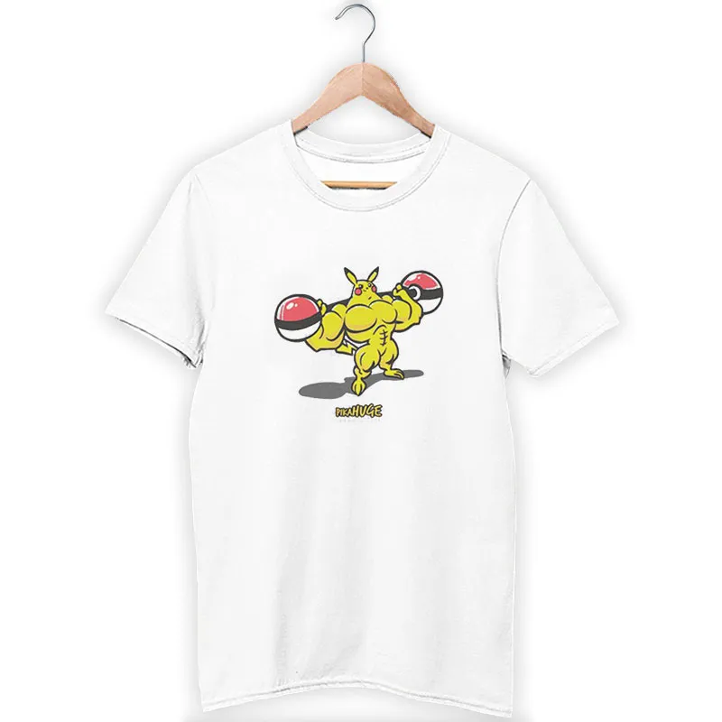 Pika Huge Buff Pikachu Shirt