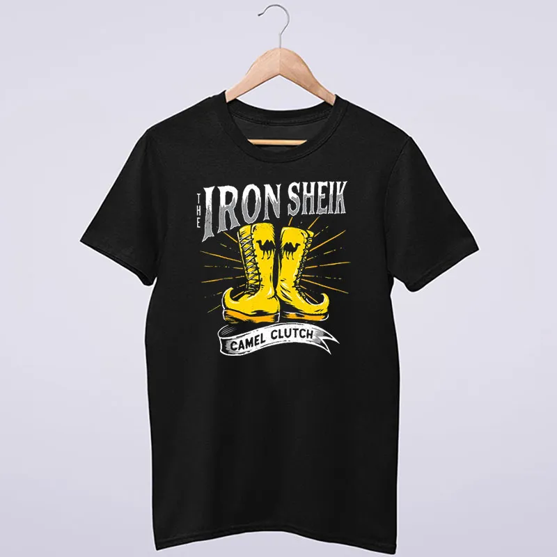 Pro Wrestling Iron Sheik Boots Shirt