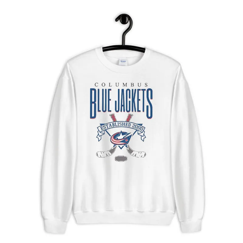 Retro Columbus Blue Jackets Sweatshirt