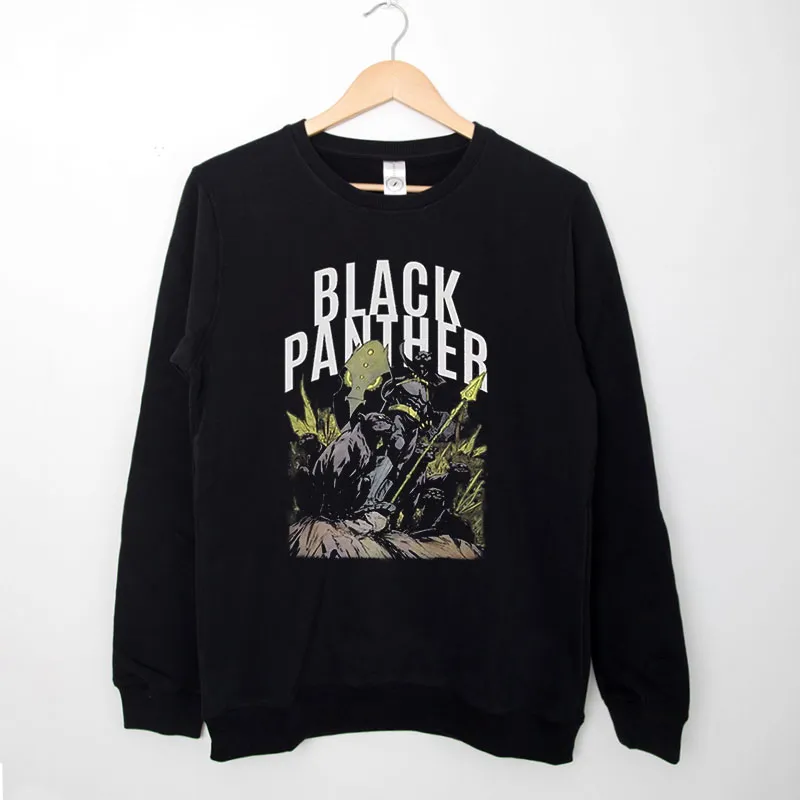 Retro Wakanda Forever Black Panther Sweatshirt