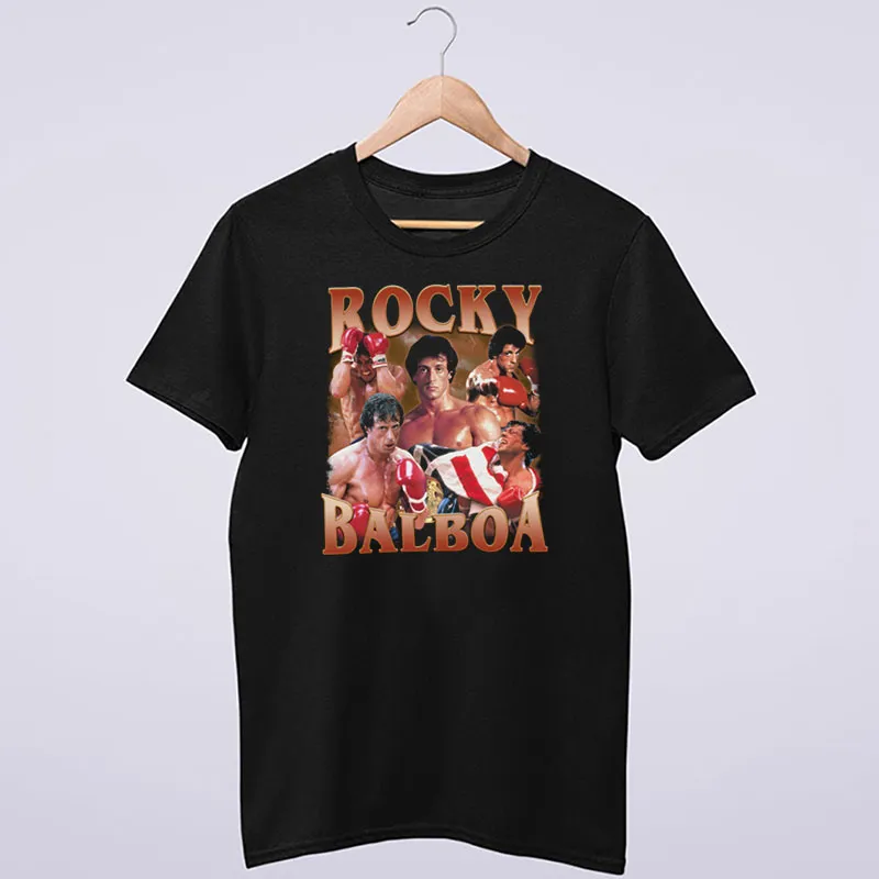 The Boxer Rocky Balboa Bootleg Rap Shirt
