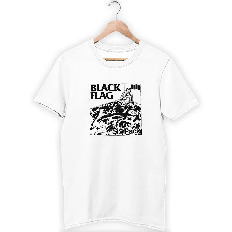 The Punk Rock Black Flag Six Pack Shirt