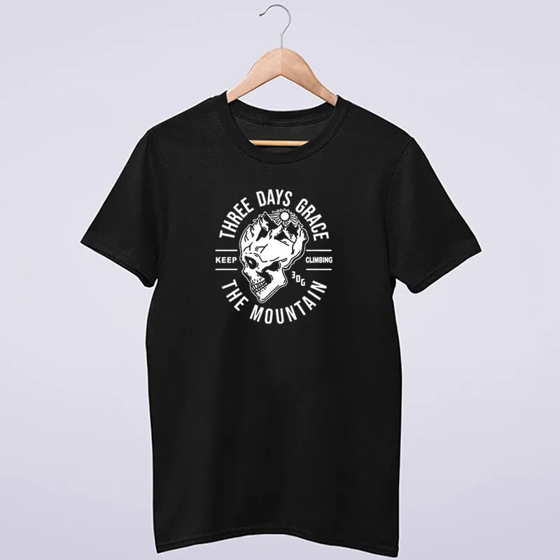 Three Days Grace Buffalo Skull Mountain Shirt