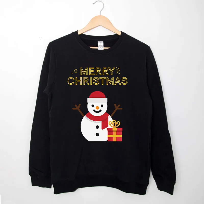 Traditional Merry Christmas Snowman Sweatshirts