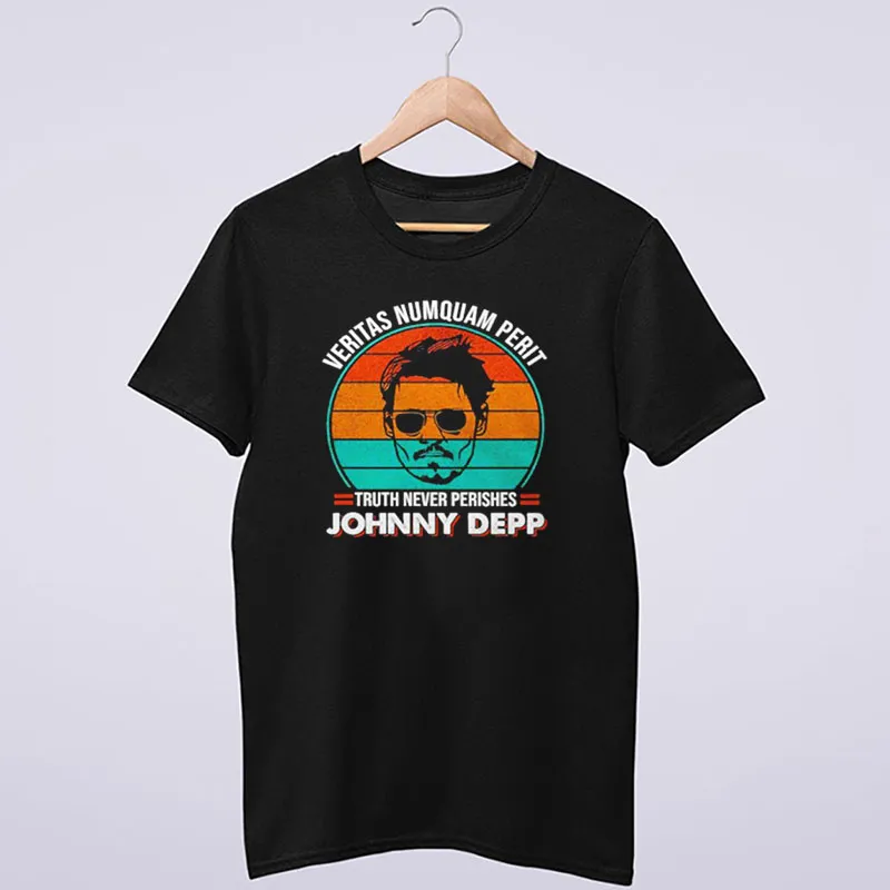 Veritas Numquam Perit Truth Never Perishes Johnny Depp Shirt