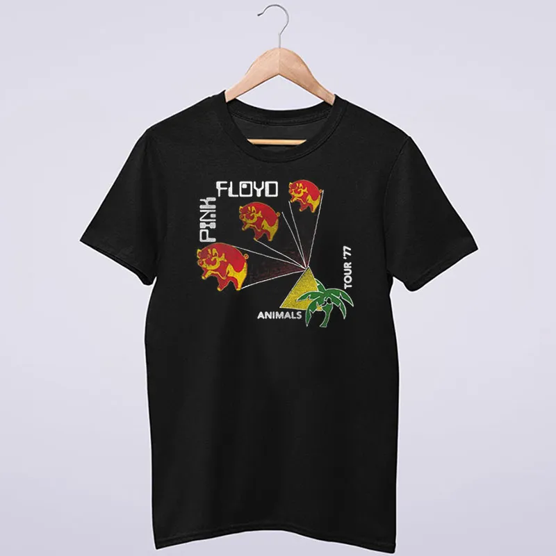 Vintage 70s Pink Floyd Animals 1977 Tour T Shirt