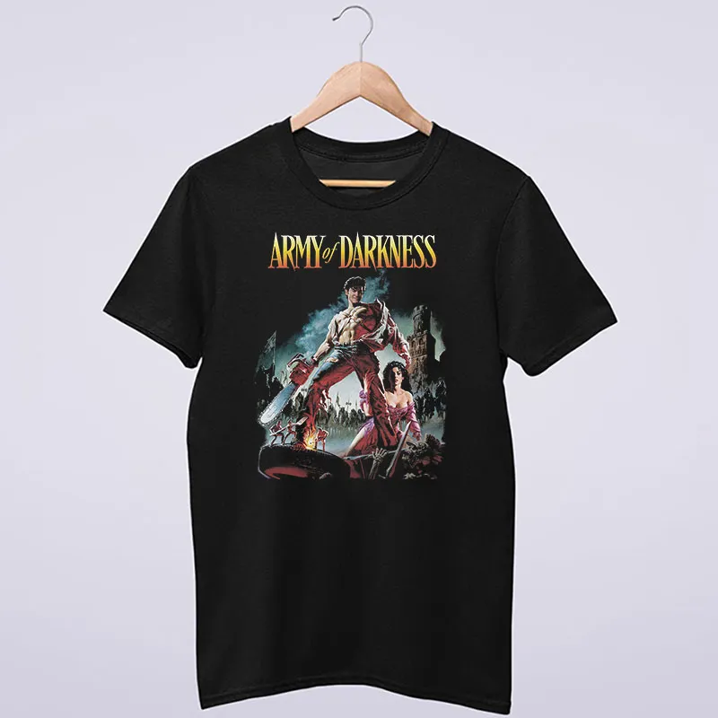 Vintage Horror Evil Dead Army Of Darkness 1992 Shirt