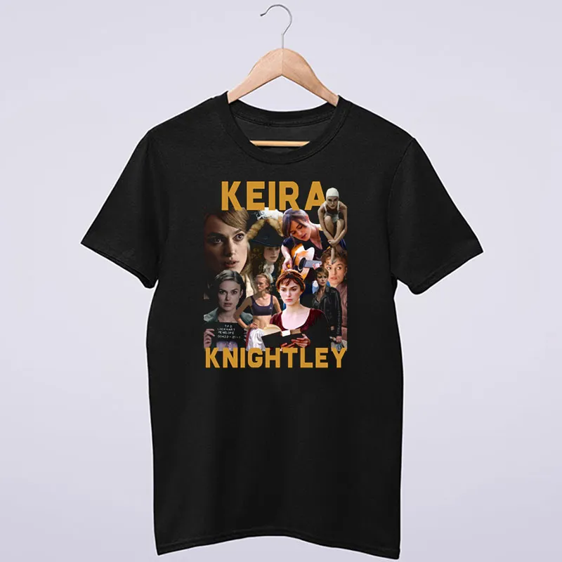 Vintage Inspired Keira Knightley Movies Mashup Shirt