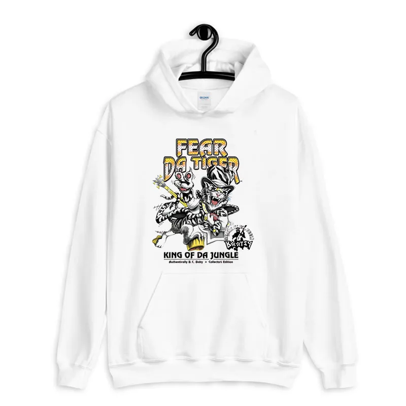 White Hoodie Bengals Fear Da Tiger Bootsy Collins T Shirt