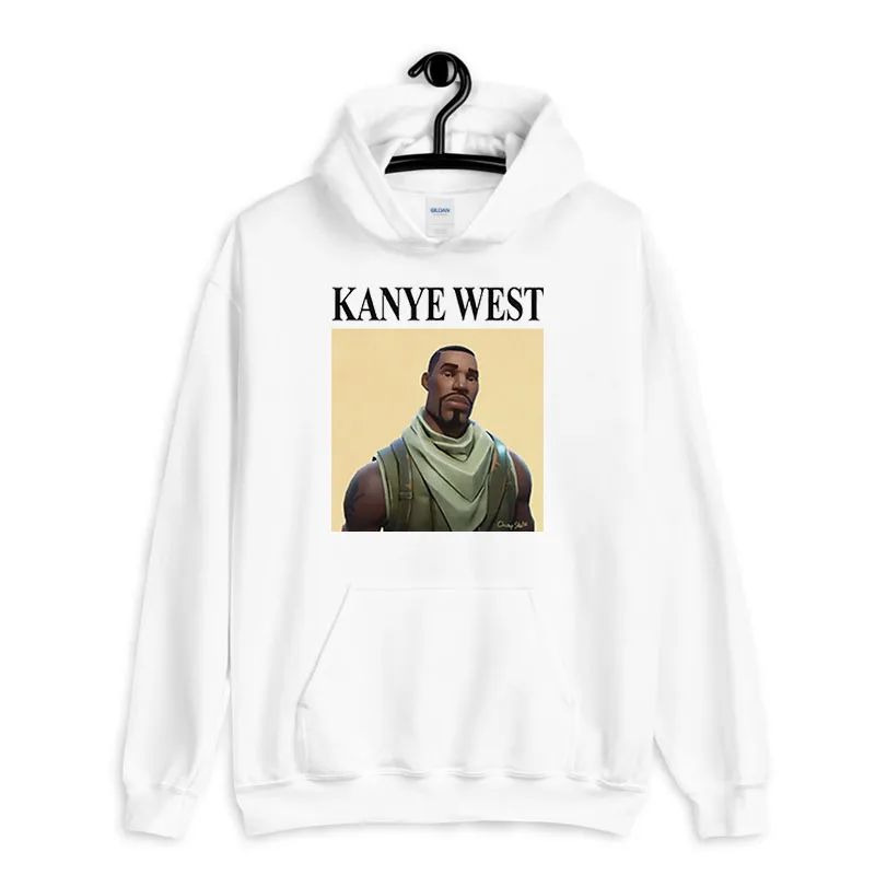 White Hoodie Funny West Vintage Kanye Shirt