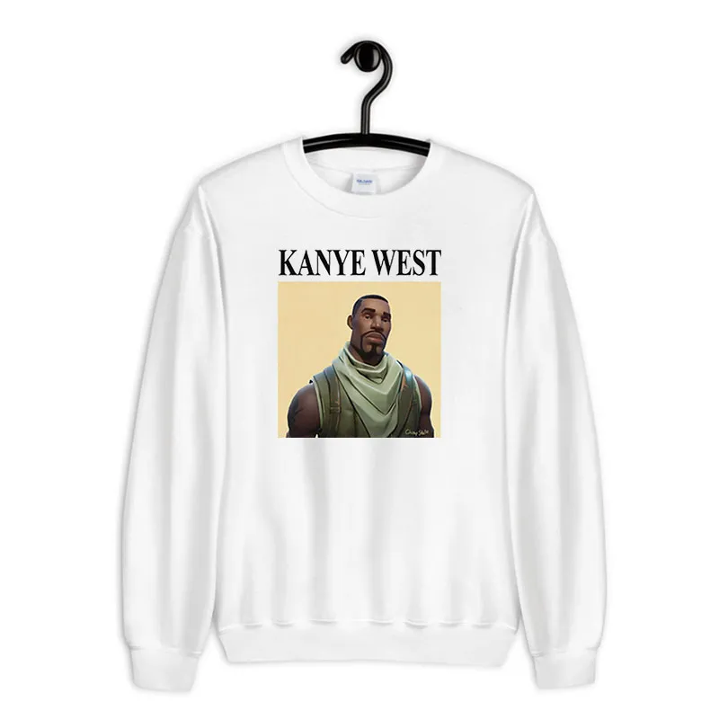 White Sweatshirt Funny West Vintage Kanye Shirt