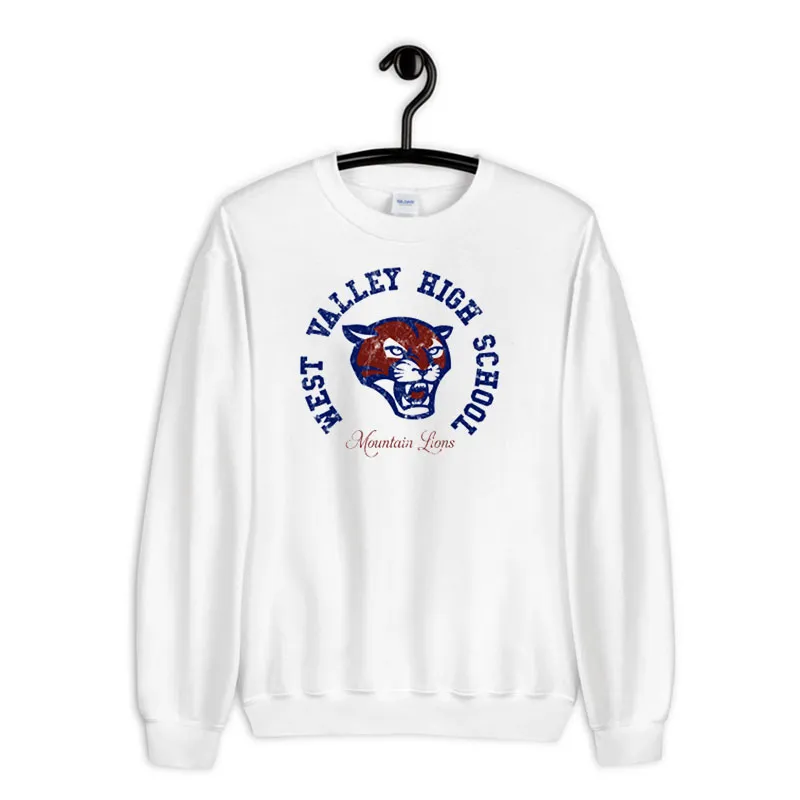 White Sweatshirt West Valley High School Cobra Kai T Shirt