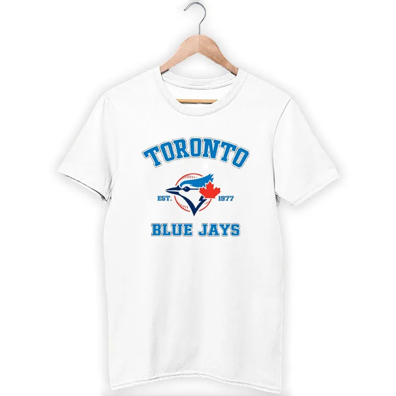 White T Shirt Toronto Baseball Blue Jays Sweatshirt