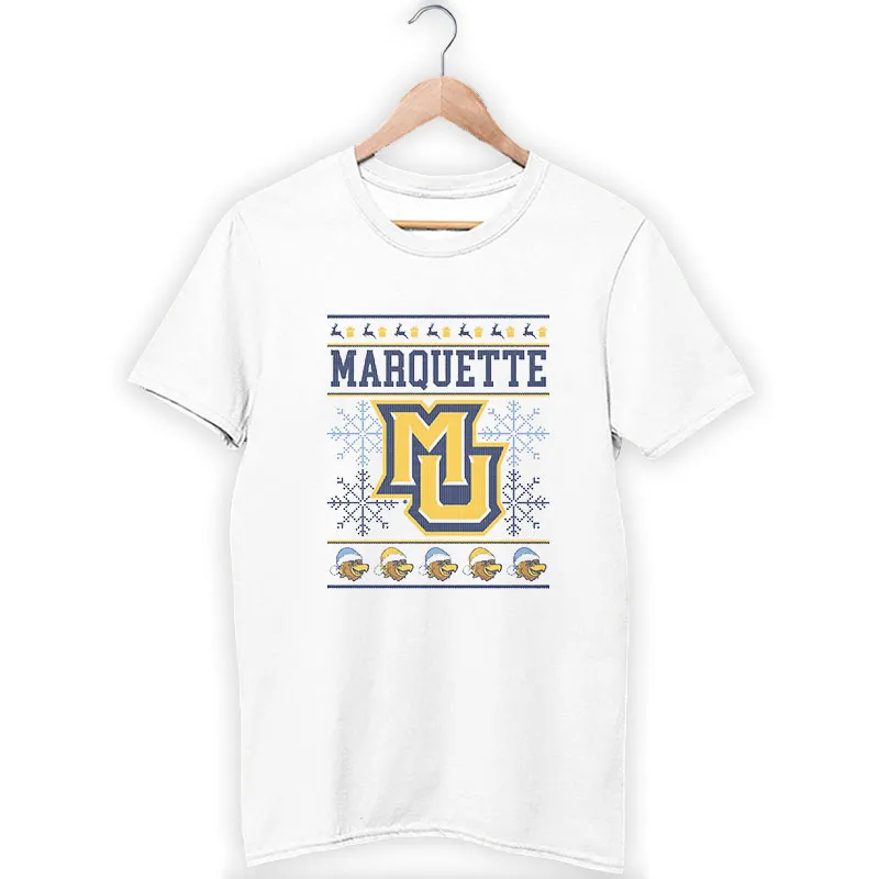White T Shirt Vintage Champion Marquette University Sweatshirt