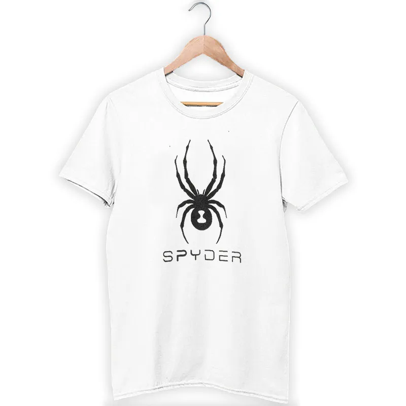 White T Shirt Vintage Inspired Spyder Sweatshirt