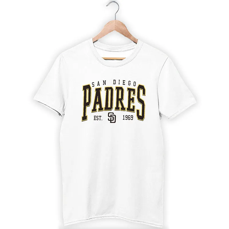 White T Shirt Vintage San Diego Padres Sweatshirt