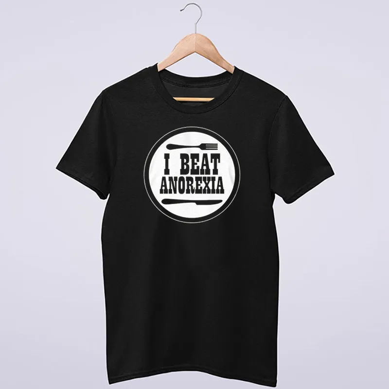 90s Vintage I Beat Anorexia Shirt