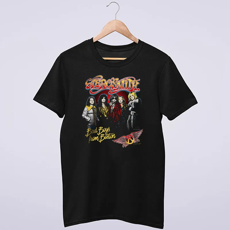 Bad Boys From Boston Vintage Aerosmith T Shirt