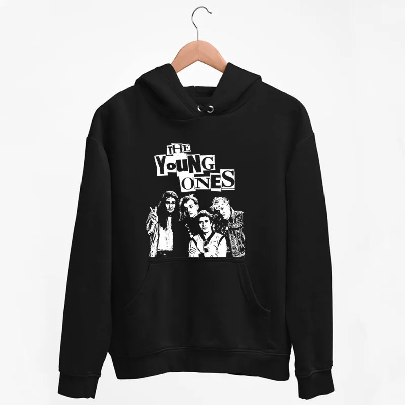 Black Hoodie British Sitcom Comedy The Young Ones T Shirt
