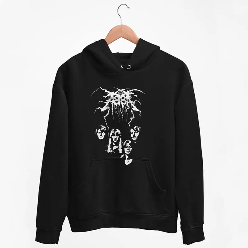 Black Hoodie Darkthrone Black Metal Abba T Shirt
