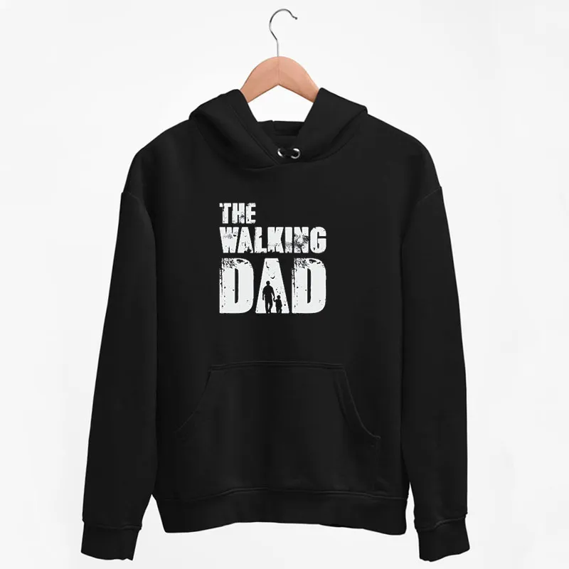 Black Hoodie Funny Father's Day The Walking Dead Shirt