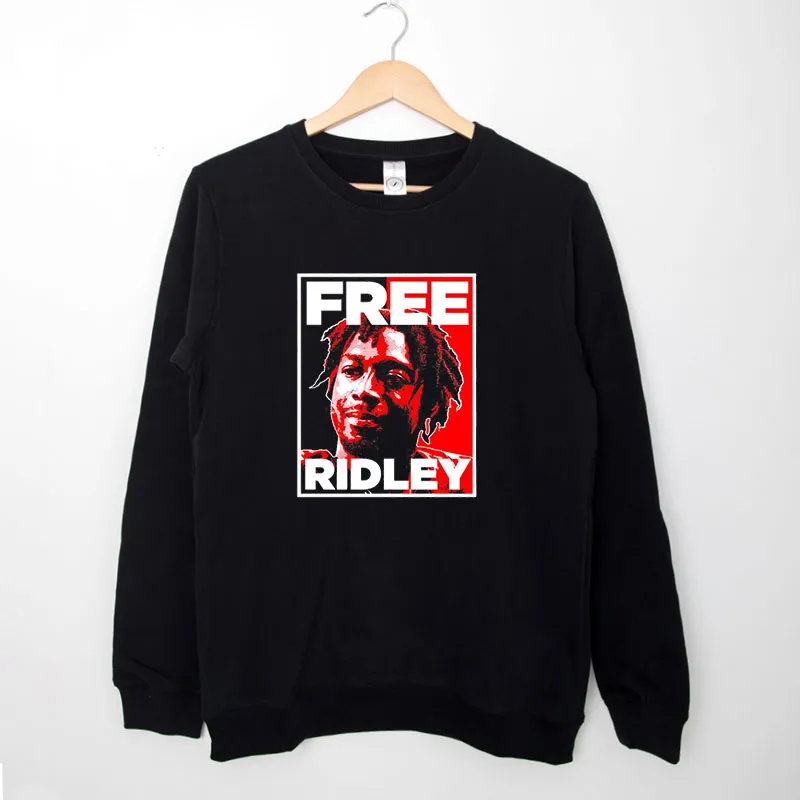Black Sweatshirt Atlanta Falcons Nfl Free Calvin Ridley Shirt