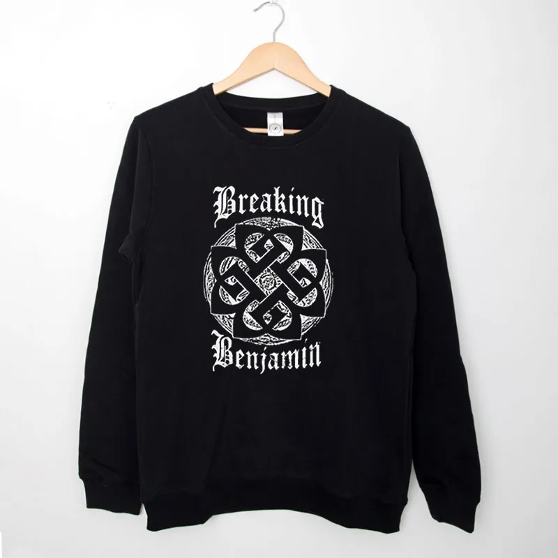 Black Sweatshirt Breaking Benjamin Fall Tour Merch Shirt