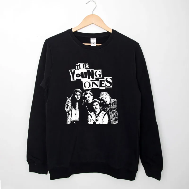 Black Sweatshirt British Sitcom Comedy The Young Ones T Shirt