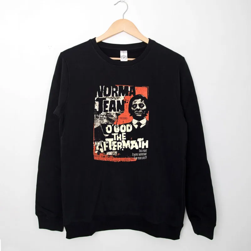 Black Sweatshirt Oh God The Aftermath Band Norma Jean Shirt