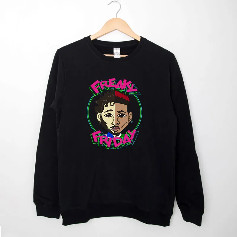 Black Sweatshirt Vintage Retro Freaky Friday Shirt