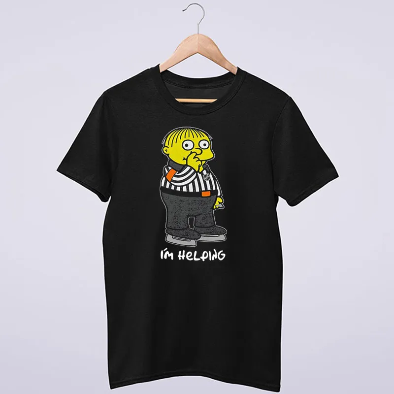 Im Helping Wiggum Simpsons Shirt