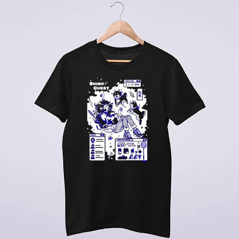 Japanese Anime Shiba Quest Shirt