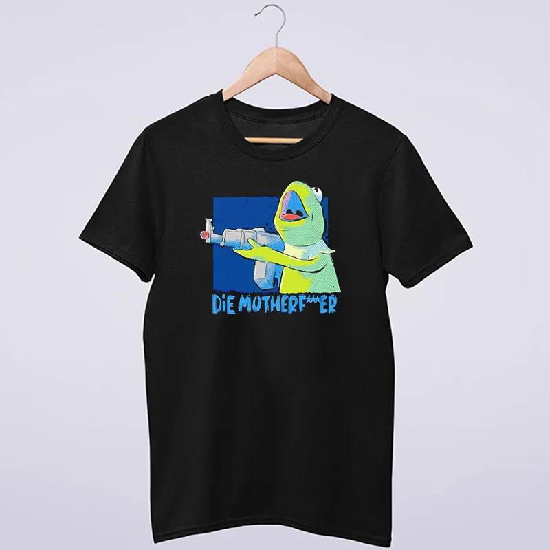 Kermit Gun Die Motherefucker Shirt