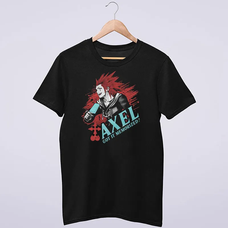 Kingdom Hearts Axel Final Fantasy Shirt