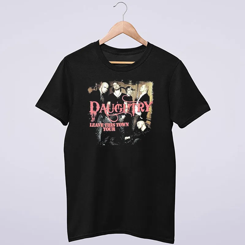 Leave This Town Tour Daughtry Shirt