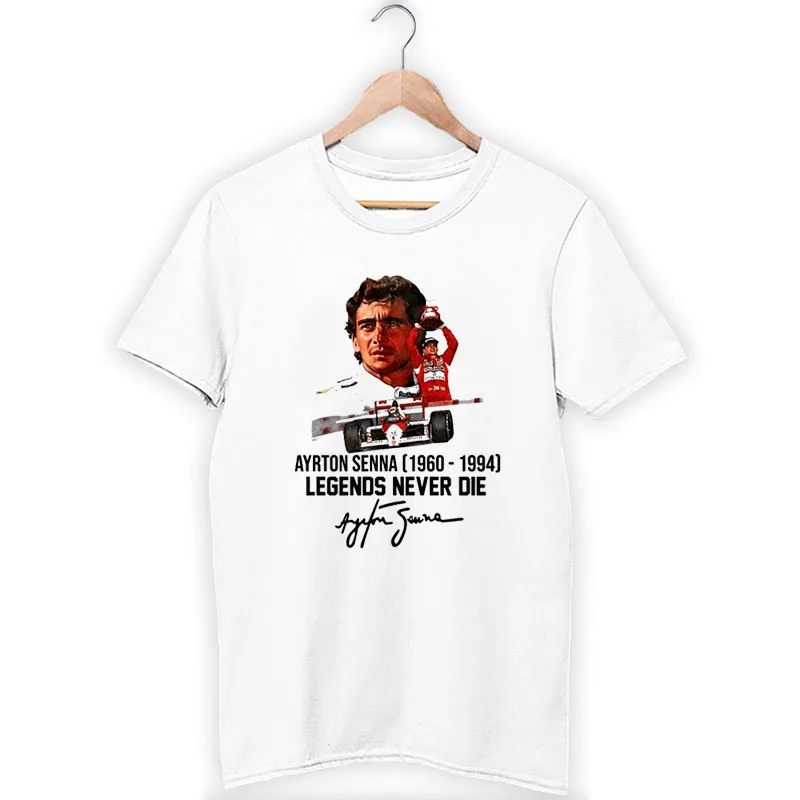 Legends Never Die Ayrton Senna Shirt