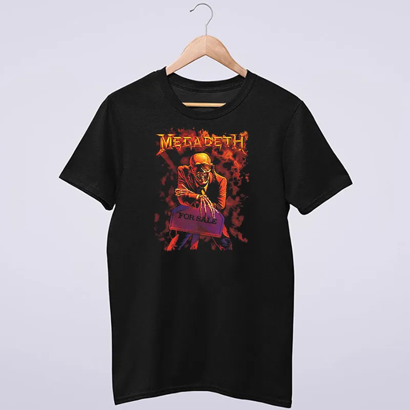 Megadeth Merch Peace Sells Shirt