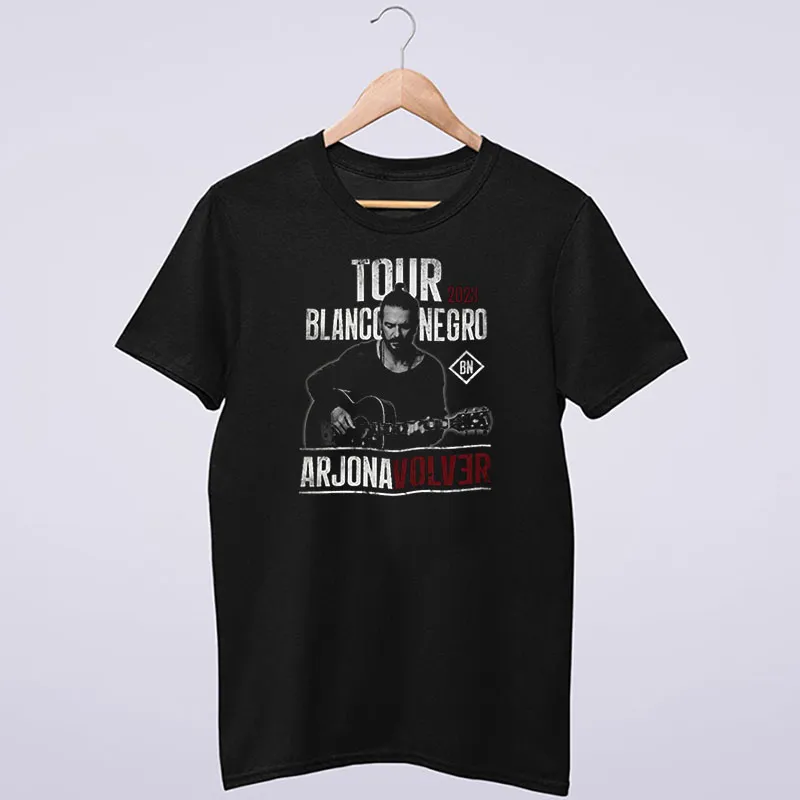 Ricardo Arjona Tour Blanco Y Negro Arjona Volver Shirt