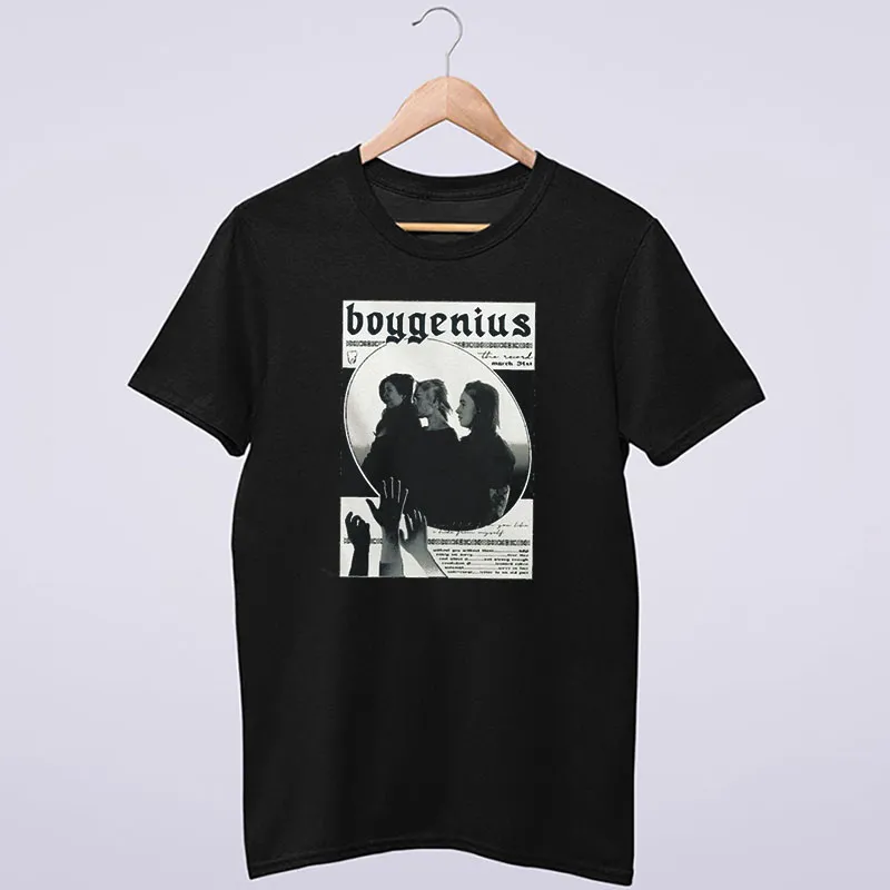The Record Boygenius Band Tour Shirt