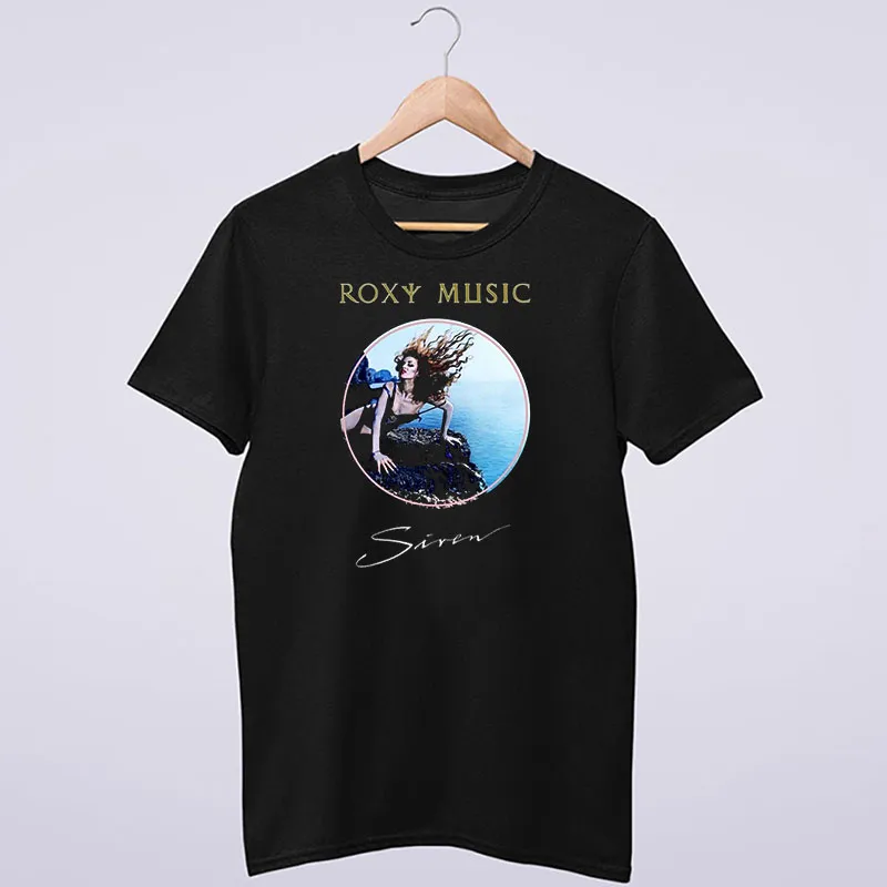 Vintage Inspired Siren Roxy Music T Shirt