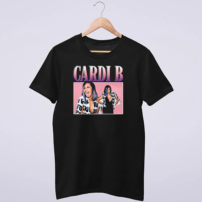 Vintage Retro Rapper Cardi B Merch Shirt