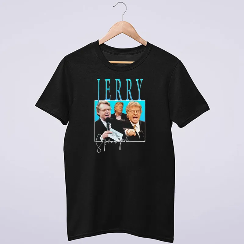 Vintage Talk Show Host Jerry Springer Merch Shirt