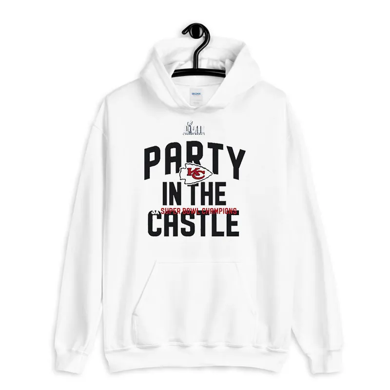 White Hoodie Kansas City Chiefs Party In The Castle Chiefs Shirt
