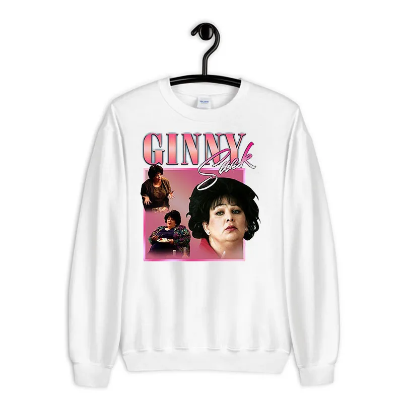White Sweatshirt Ginny Sac The Sopranos Shirt