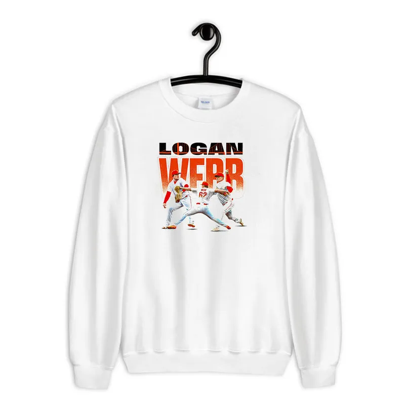 White Sweatshirt Retro Player Logan Webbconnect Shirt