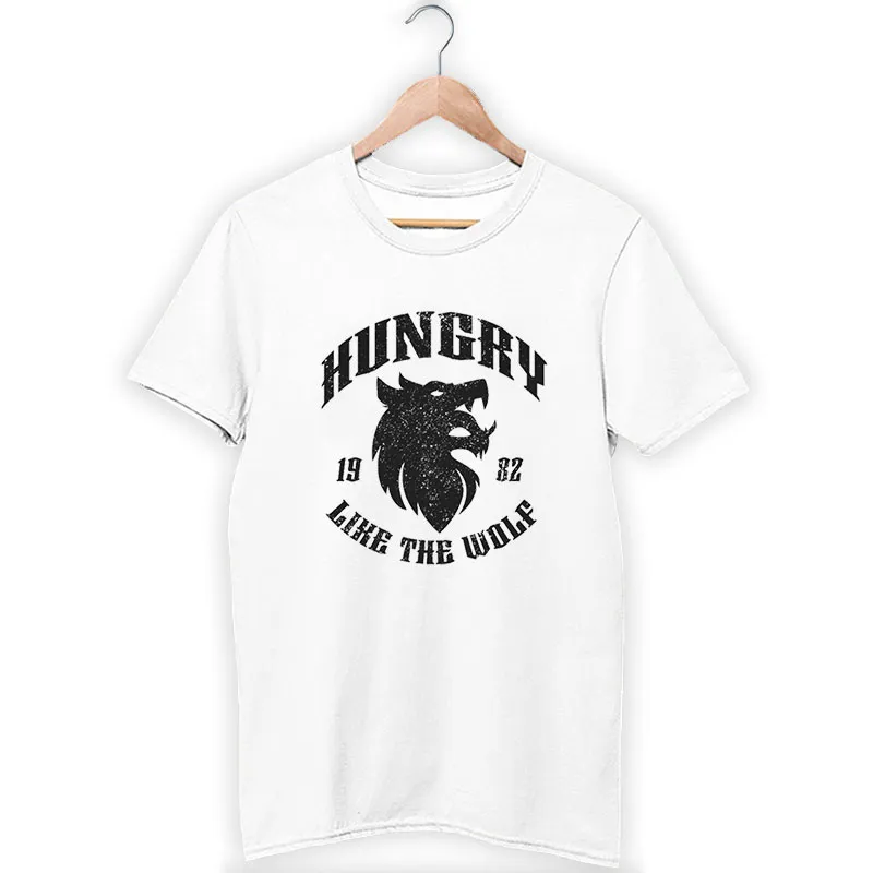 80s Vintage Hungry Like The Wolf T Shirt
